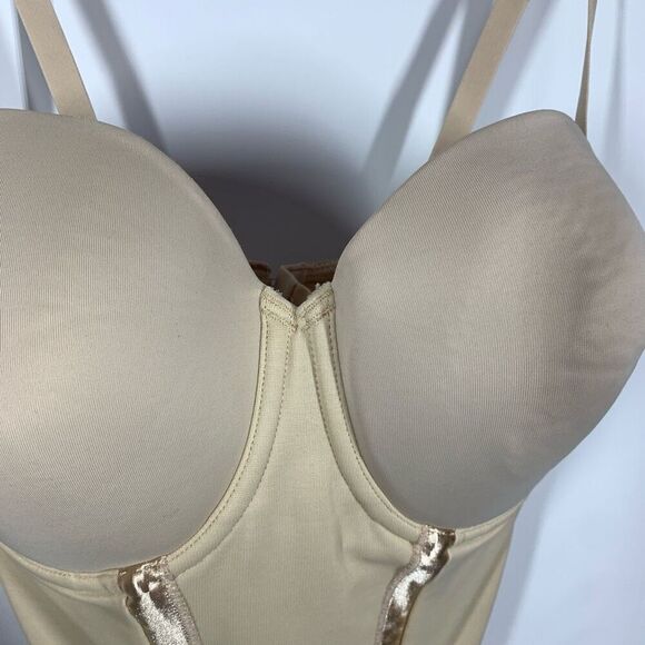 Flexees by Maidenform Easy Up Firm Control Bodybriefer Strapless Shapewear Conve - Picture 5 of 13